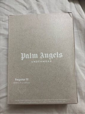 Authentic Palm Angels Ribbed Boxer Underwear